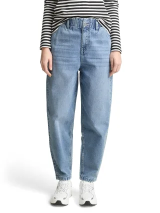Denim Tom Tailor - TTADEA BARREL Jeans Used Light Stone Blue Denim - Gr. - XXL