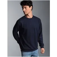 Trigema Sweatshirt TRIGEMA Sweatshirt in Waffeloptik