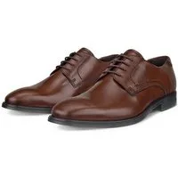 Ecco MELBOURNE Schnürschuh mit seitlichen Nähten, Freizeitschuh, Halbschuh, Schnürschuh