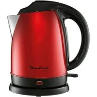 Moulinex Wasserkocher BY5305 Subito, 1,7 l, abnehmbarer Antikalk-Filter, 360° drehbare Basis, Edelstahl