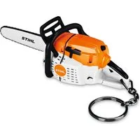 STIHL Schlüsselanhänger STIHL Motorsäge Schlüsselanhänger mit Sound - Originalgetreues Miniatu