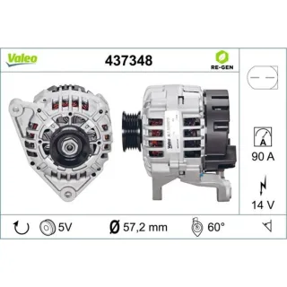 Valeo Audi Seat Skoda VW 437348