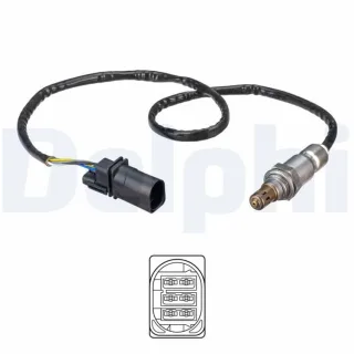 Delphi Lambdasonde vor Katalysator Chevrolet Trax Opel Astra Meriva Mokka Zafira 1,6
