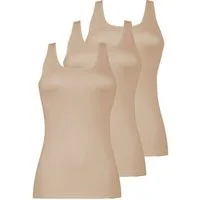 Nina Von C. Achselhemd 3er Pack Damen Achselhemd Daily (Packung, 3-St) -