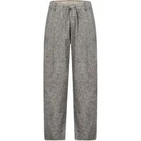 Eight2Nine Stoffhose Herren Hose aus Viskose-Leinen-Mix Melange-Optik, bequemer Gummibund