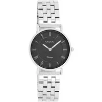 OOZOO Quarzuhr C20373, Armbanduhr, Damenuhr, Edelstahlarmband, analog