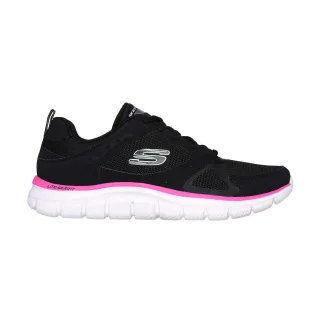 Skechers - "Track" Sneaker für Damen (Schwarz/Pink)