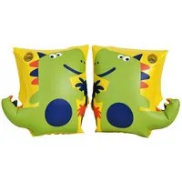 Festivalartikel Schwimmflügel Wasserdicht Kinder Schwimmflügel - Niedliches Dinosaurier-Design