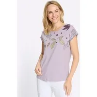 Sieh an! T-Shirt Rundhals-Shirt Extra kurz