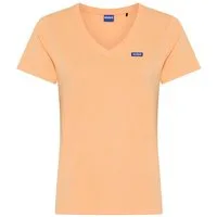HUGO Blue T-Shirt Classic V mit Logo, V-Ausschnitt