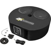 ESX DBX800A, Aktiv-Subwoofer für die Reserveradmulde, 2x20cm (8) Auto-Subwoofer (400 W, max.: W 20 cm)