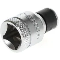 Bit-Adapter 3/8" vierkant > 1/4" sechskant chrom