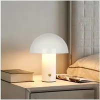 s.Oliver LED Tischleuchte Hillu, Dimmer, Dimmfunktion, Ein-/Ausschalter, USB-Anschluss mit Ladefunktion, USB-Ladefunktion, mehrere Helligkeitsstufen, LED fest integriert, warmweiß - kaltweiß, dimmbar, Typ-C-Ladekabel, CCT, Akku, Tischlampe kabellos, 
