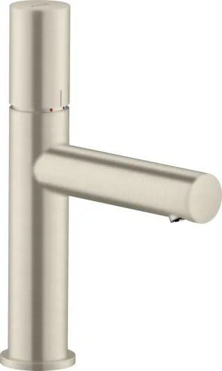 Hansgrohe Waschtischmischer 110 Axor Uno Zerogriff ohne Ablaufgarnitur Brushed Nickel, 45002820 , 45 45002820