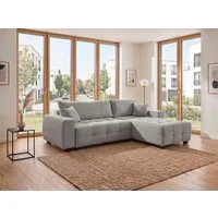 OTTO home Ecksofa Bella L-Form, B: 234 cm - OTTO. Verlässliche Qualität., Ecksofa,Schlaffunktion,Bonnelfederkern,Rückenkissen