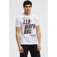 CAMP DAVID Rundhalsshirt aus Baumwolle