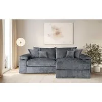 OTTO home Ecksofa Soft&Cosy XL L-Form, B: 246 cm - OTTO. Verlässliche Qualität., Mega-Sofa, Cord oder Chenille-Struktur, mit Federkern & 4 Zierkissen