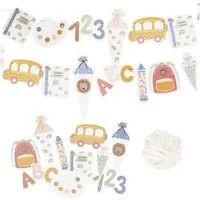 PAPIERDRACHEN Girlande Girlande zur Einschulung - in verschiedenen Designs erhältlich