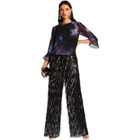 Love & Roses Langarmbluse Love & Roses Bluse mit Trompetenärmeln, Regular (1-tlg)