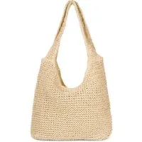 styleBREAKER Beuteltasche Papierstroh Beuteltasche (1-tlg)