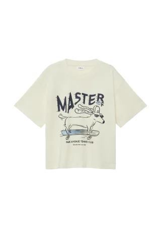 s.Oliver - T-Shirt creme - Gr. - 140