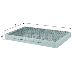 Mahle Aktivkohle-Innenraumfilter Audi 100 A6 Allroad LAK46