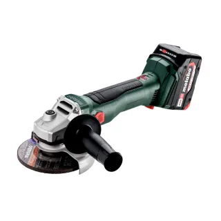 Metabo Akku-Winkelschleifer W 18 L BL 9-125 metaBOX 165 L - 18V 2x4Ah Li-Power + ASC 55 - 602374510