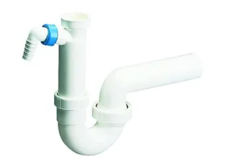 Dallmer Röhren-Siphon 100/1 SLRS, mit Rückflusssperre, 1 1/2" x DN 50, 022226 022226
