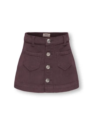 KIDS ONLY - KMGAMAZING GLOBAL HW CORD SKIRT PNT Rot - Gr. - 92