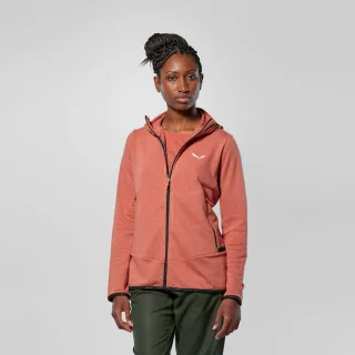 SALEWA - Agner Hemp 2 Kapuzenjacke Damen - Rot (Gr.38)