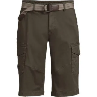 Cargo-Shorts mit Gürtel für Herren, Herren, size: regular, Grün, Baumwoll-Mischung, by Lands' End