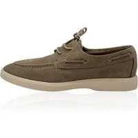 Nowaland Damen Echtleder Schnürschuhe – Bequeme Freizeit Halbschuhe Schnürschuh Weiches Veloursleder, leichte Sohle, bequem & vielseitig kombinierbar