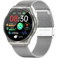 Knauermann PRO 3 (2024) Gesundheitsuhr mit Telefon & Notruffunktion Smartwatch, Bluetooth
