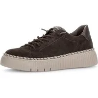 Gabor Slip-On Sneaker Freizeitschuh, Halbschuh, Slipper mit glänzendem Schmuckelement