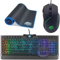 ONE GAMING Advanced Bundle Tastatur-, Maus- und Mauspad-Set