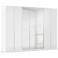 OTTO home Drehtürenschrank Kleiderschrank Schrank Garderobe AGORDO mit Dekor- oder Hochglanzfront (in zwei Griff-Farben, Breiten 91-405 cm) durchdachte Innenausstattung, in 8 Breiten und 2 Höhen MADE IN GERMANY