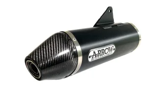 Sport Auspuff Arrow Thunder BLACK Honda CRF 300 L/Rally Bj.2021-2024 ND16 EURO5 +Kat eintragungsfrei