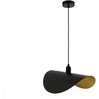HOME DELUXE Pendelleuchte RONA, ohne Leuchtmittel, Geschwungener Lampenschirm, Hängelampe, Esszimmerlampe