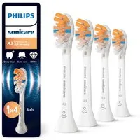 Philips Sonicare Aufsteckbürsten A3 Premium All-in-One, für eine gründliche Gesamtreinigung, für jedes Sonicare Handstück