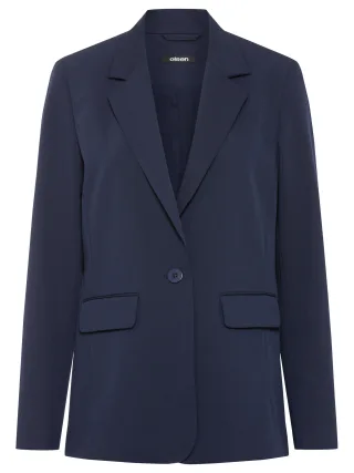 Olsen - Blazer ink blue - Gr. - 44