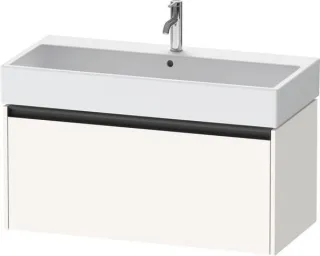 Duravit Ketho.2 Waschtischunterbau wandhängend Weiß Supermatt 984x460x440 mm - K25078084840000 K25078084840000