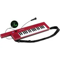 McGrey Spielzeug-Musikinstrument KT-3712 Kinder-Keyboard mit 37 Tasten - inkl. Mikrofon & Tragegurt, mit 4 Klangfarben, 4 Begleitrhythmen - 10 Demosongs & Aufnahmefunktion