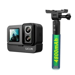 SJCAM SJ20 Extended Battery Life Version 4K HD Dual Lens Action Camera Night Vision Sports Camera Panoramic Anti-Shake C
