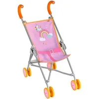Haba Puppenbuggy Regenbogen, rosa