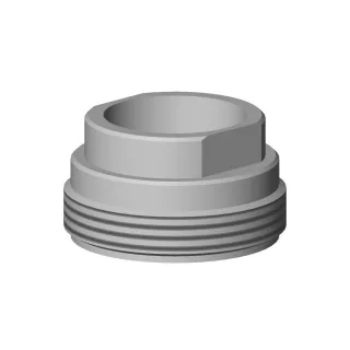 Dornbracht Befestigung Ersatzteile 092310065 D. 32 x 18 mm Dark Platinum gebürstet 092310065-99