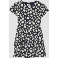 s.Oliver Minikleid Kleid Stufenkleid mit All-over-Print