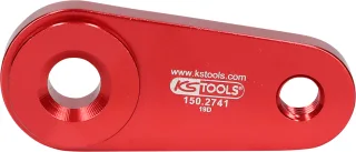 KS Tools Grundwerkzeug, Länge 95mm, Aluminium - 150.2741