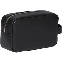 Calvin Klein Kulturbeutel RAISED DOPP KIT, Unisex Kosmetiktasche, Minibag mit Handschlaufe