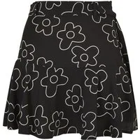 URBAN CLASSICS Jerseyrock Urban Classics Damen Ladies Viscose Mini Skort (1-tlg)