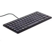offizielle Raspberry Pi Tastatur schwarz/grau, DE-Layout, inkl. 3-Port-USB-Hub